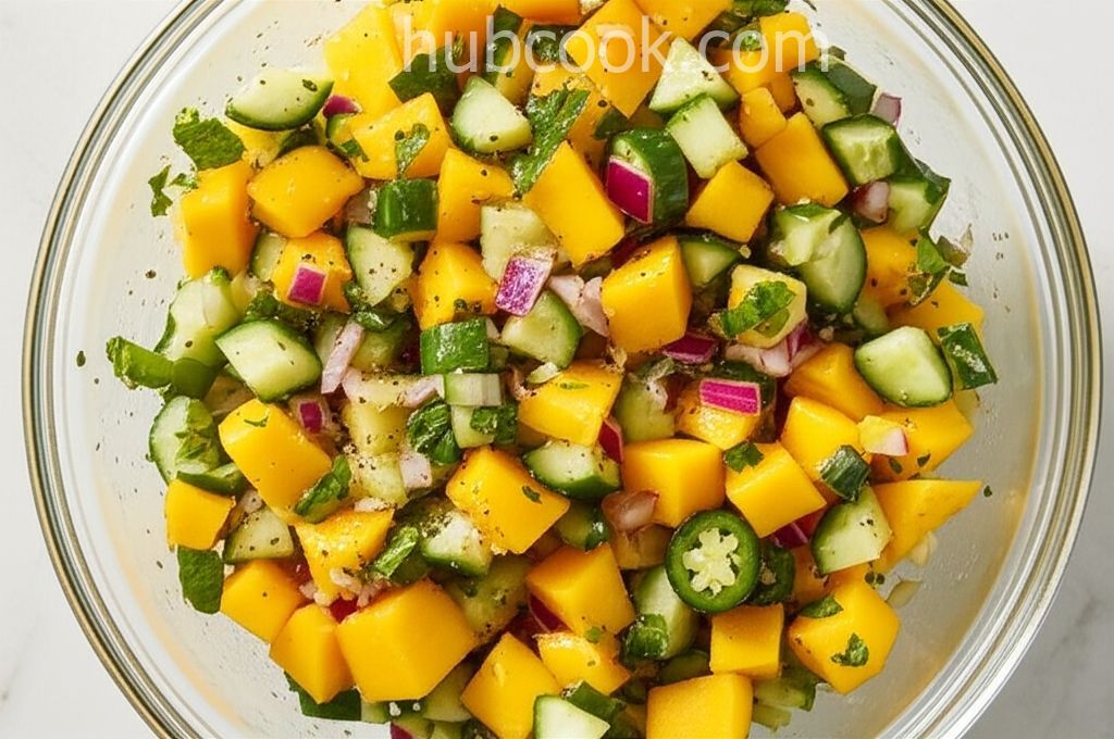 Cucumber-Mango Salsa