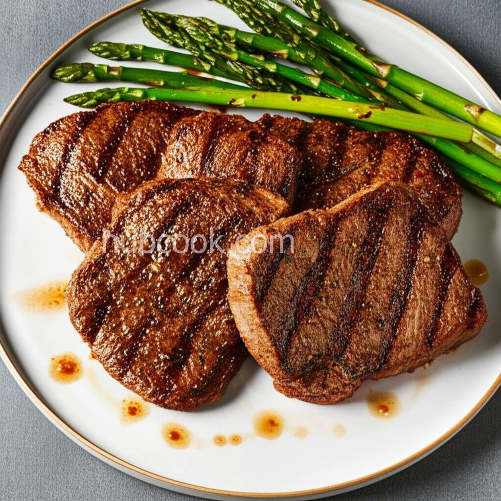 Flat Iron Steak Grilled to a 'Tea'