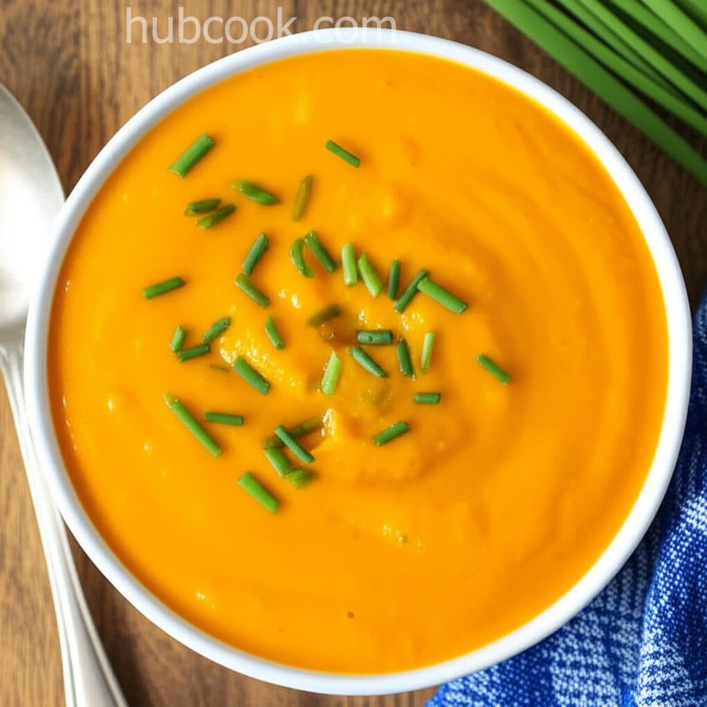 Ginger Carrot Soup by Jean Carper