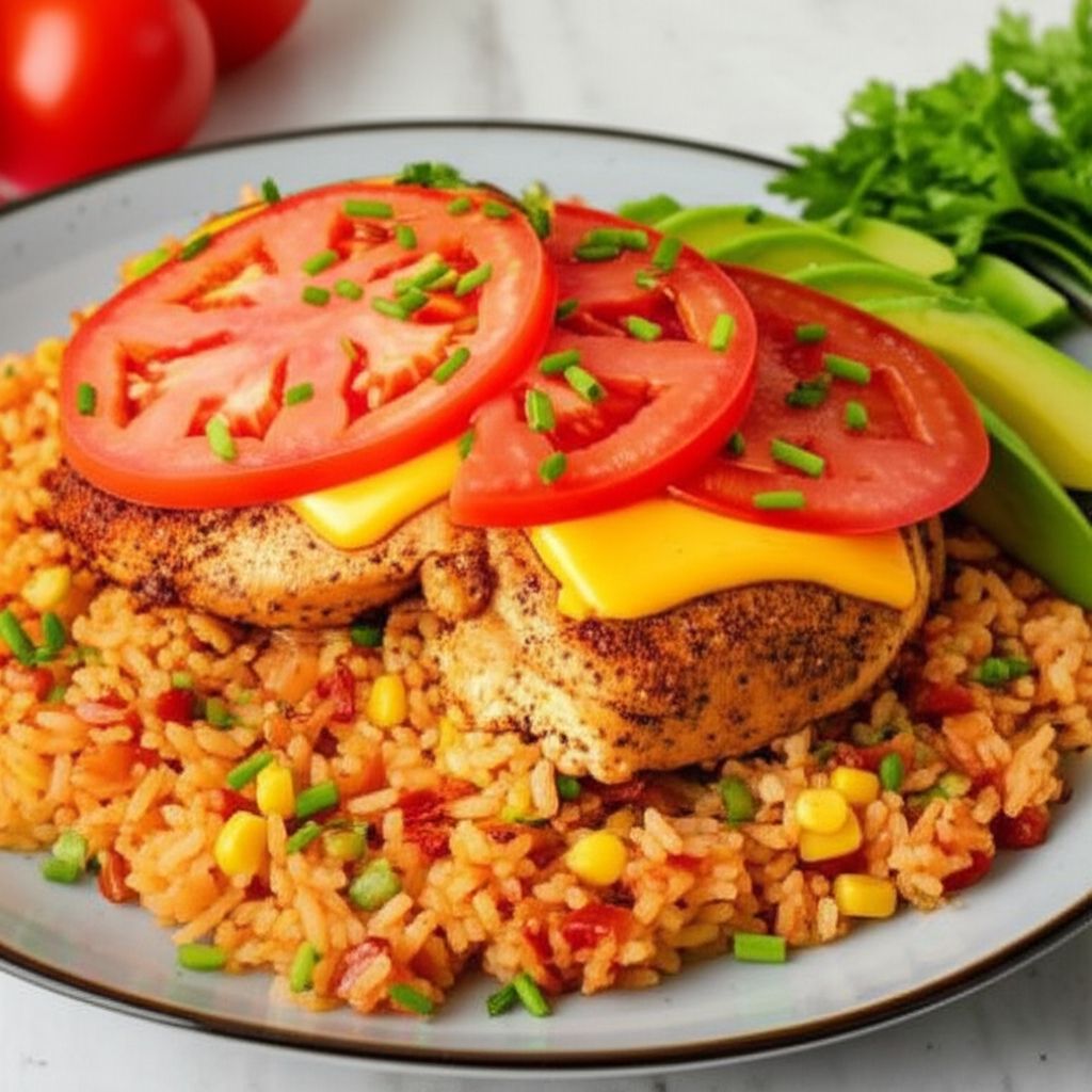 Hunt's® Monterrey Chicken and Rice Bake