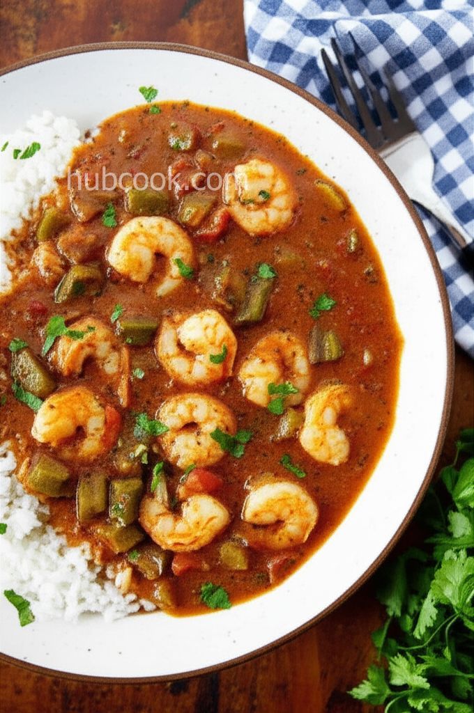 Husband's Grandmother's Shrimp Gumbo