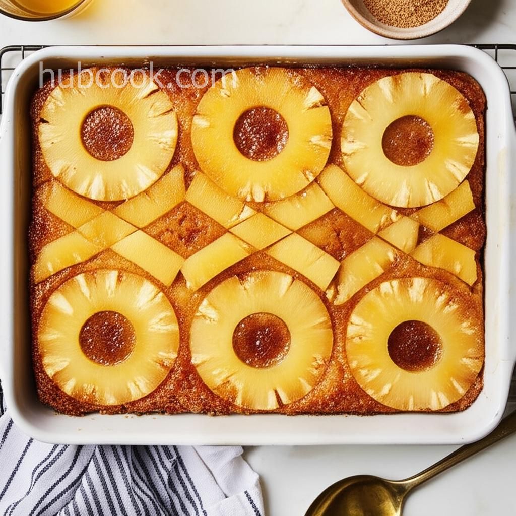 Nichole's Pineapple Upside-Down Cake