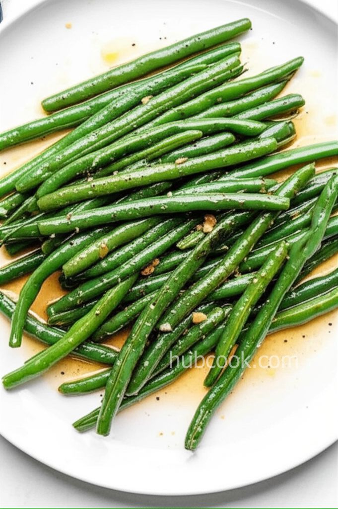 Tender Garlic Green Beans