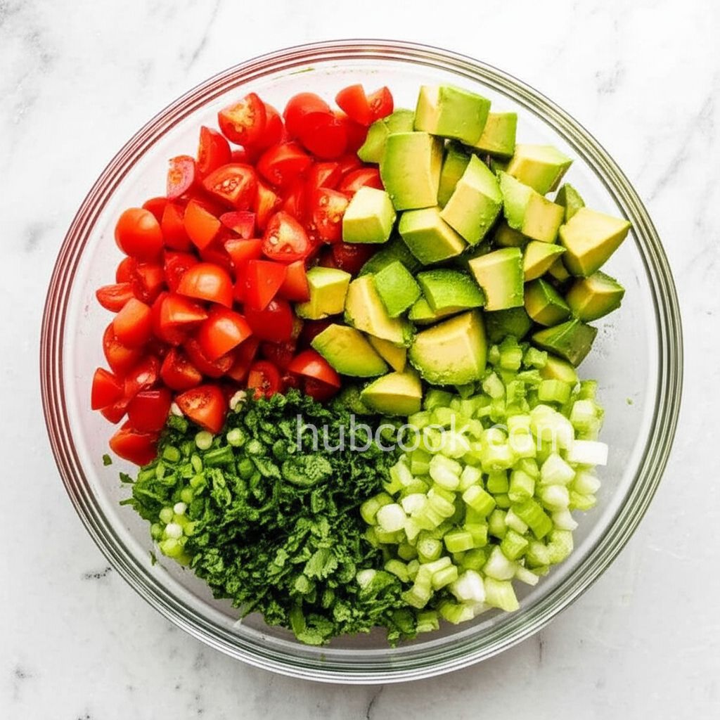 Avocado Tomato Salad with Quinoa