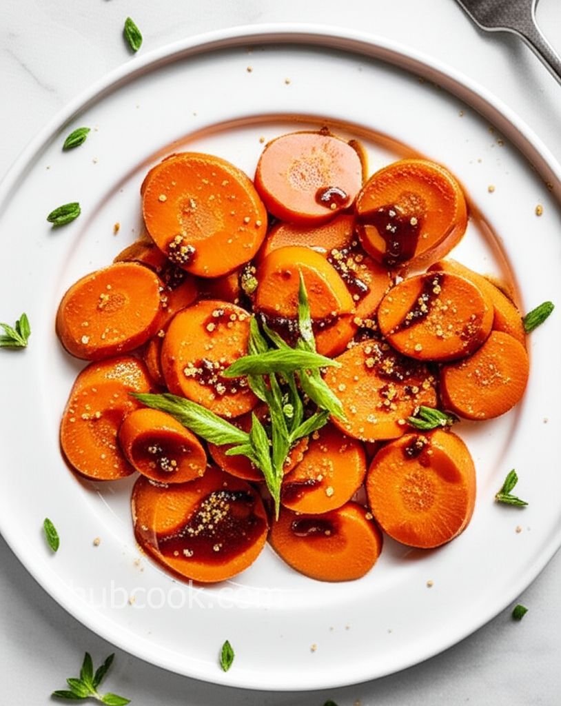 Balsamic Brown Sugar Carrots