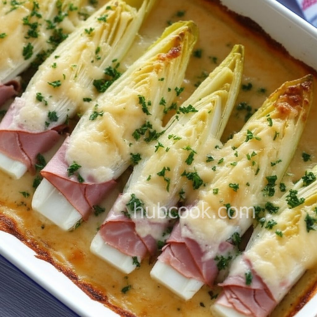 Belgian Endive au Gratin