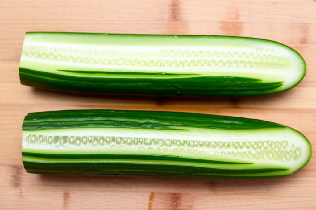 Blue Cucumber Salad