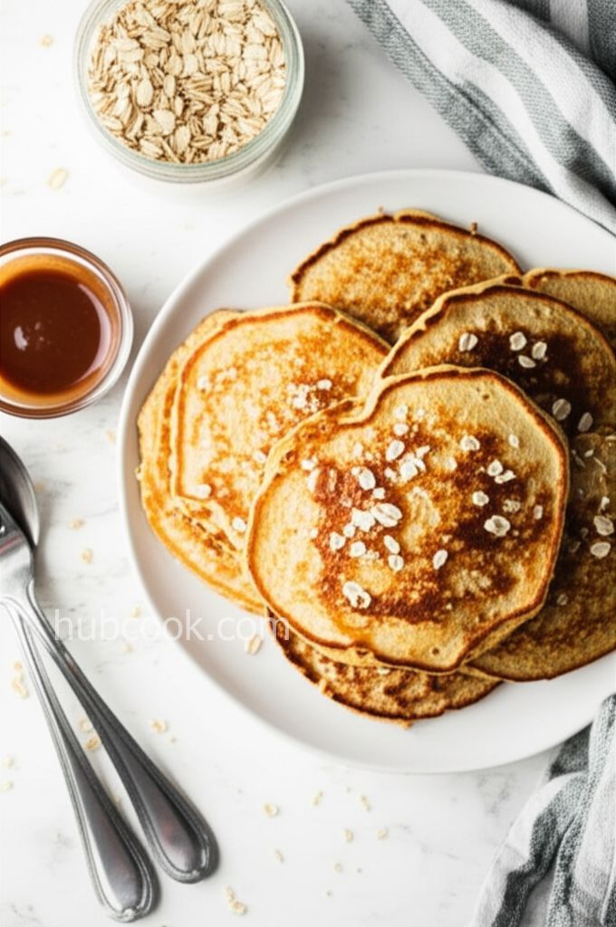 Carrot Cake Greek Yogurt Pancakes