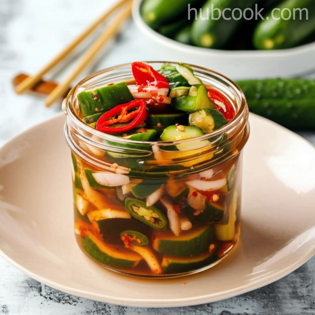 Chinese-Korean Cucumber Kimchi