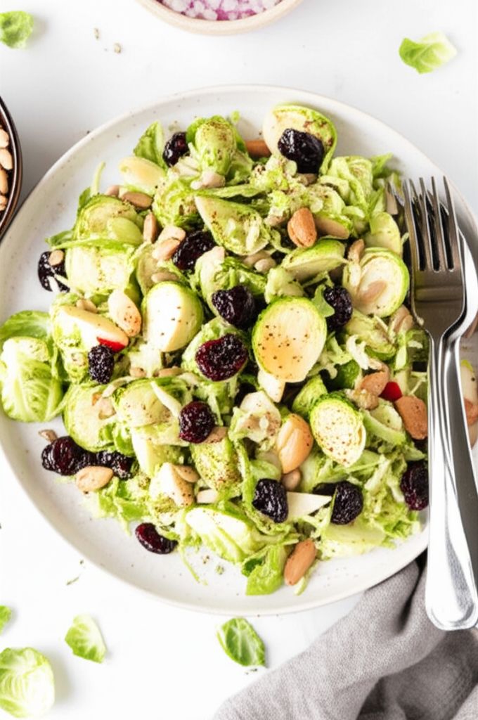 Chopped Brussels Sprout Salad