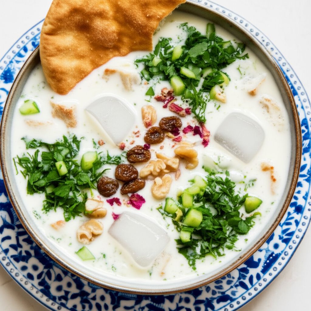 Cold Yogurt Soup (Abdoogh Khiar)