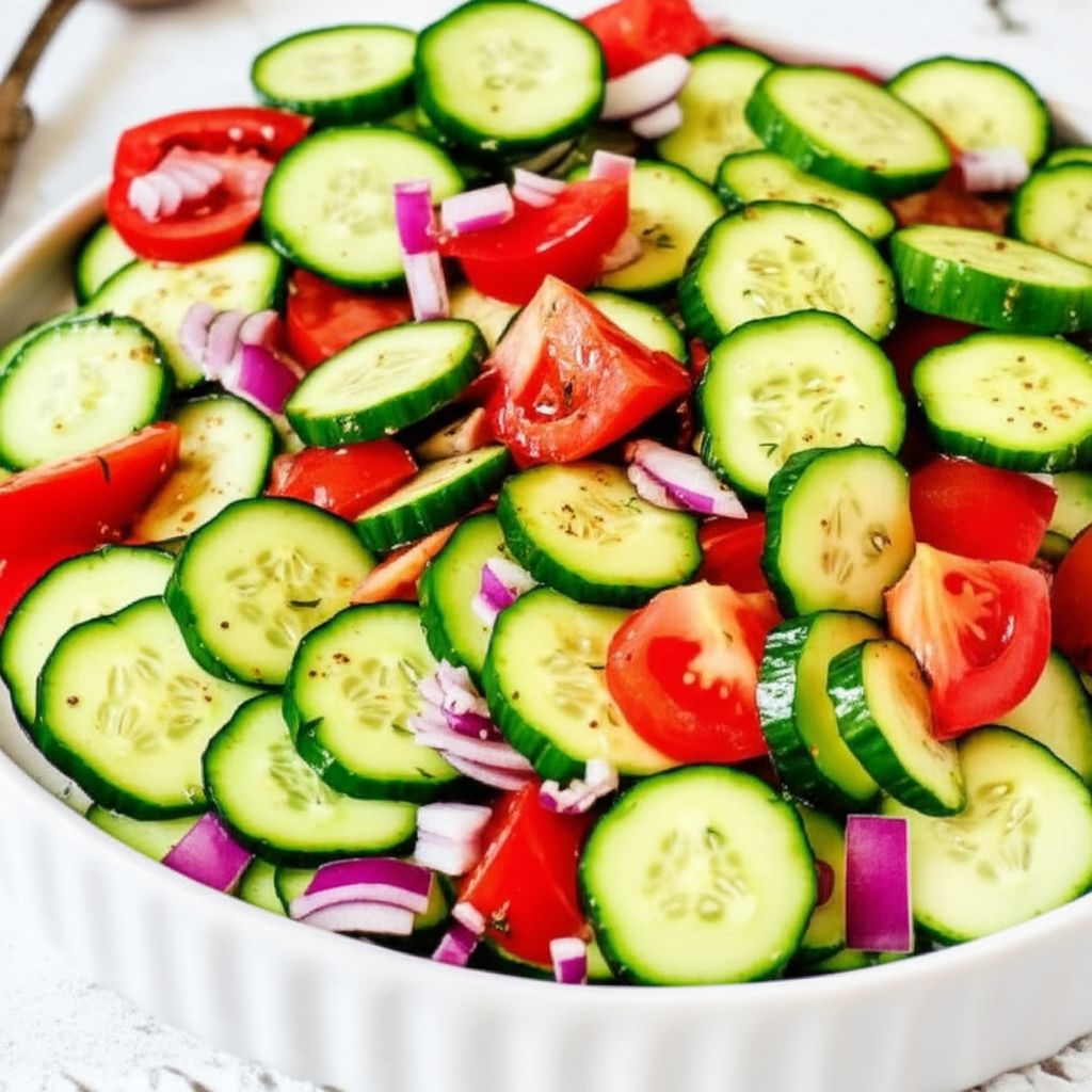 Cooler Than A Cucumber Salad