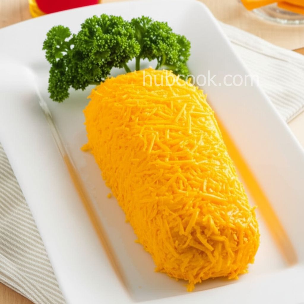 Easter Carrot Cheese Log