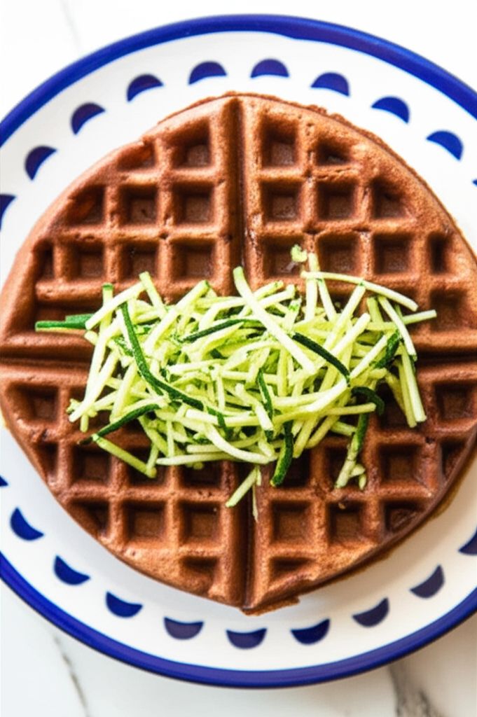 Gluten-Free Chocolate Zucchini Waffles