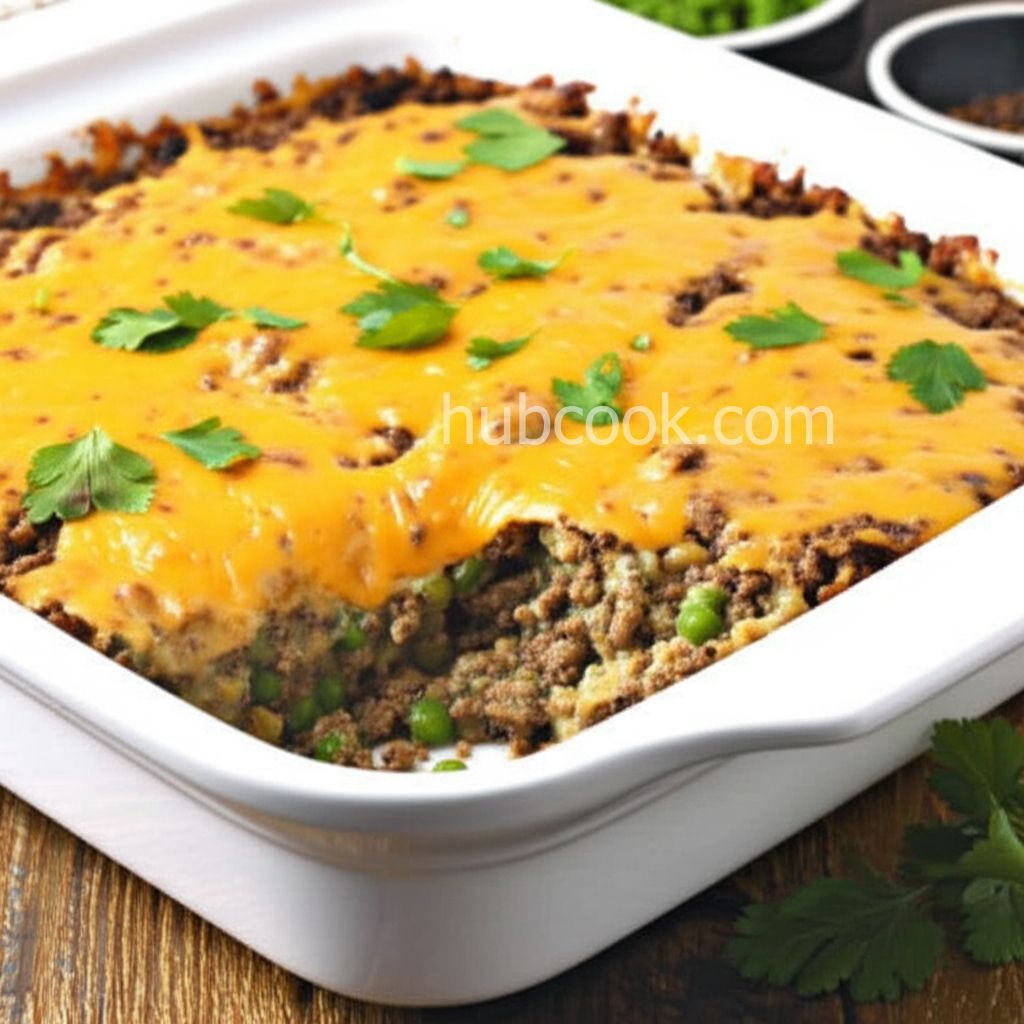 Ground Beef Casserole with Brown Rice