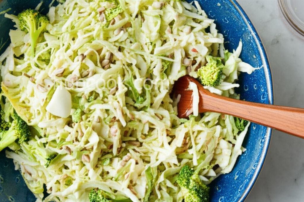 Hearty Garlic Slaw