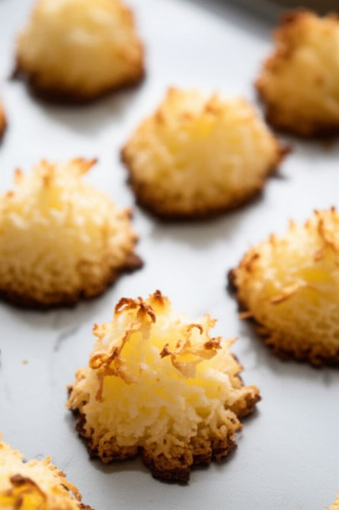 Light and Fluffy Coconut Macaroons