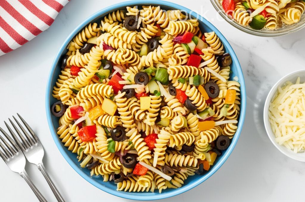 Pasta Salad with Homemade Dressing