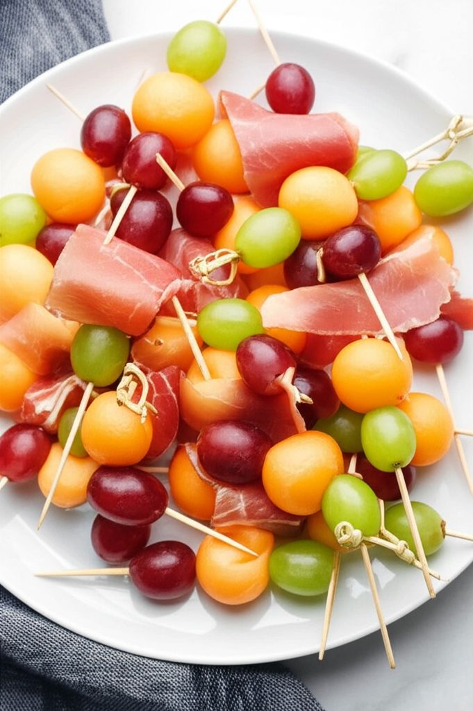 Prosciutto e Melone on a Stick