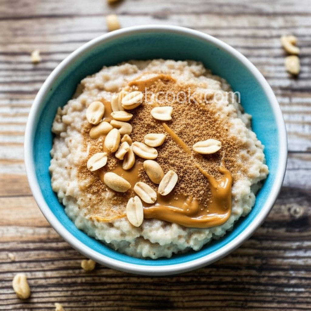 Quick Peanut Butter Oatmeal