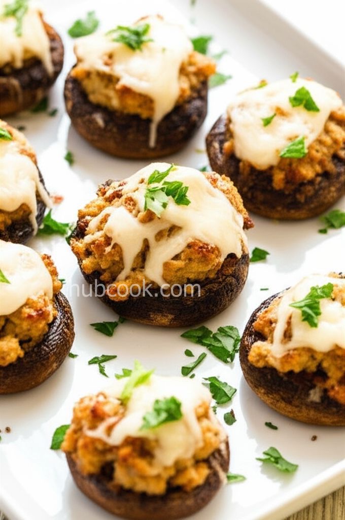 Sausage Stuffed Mushrooms