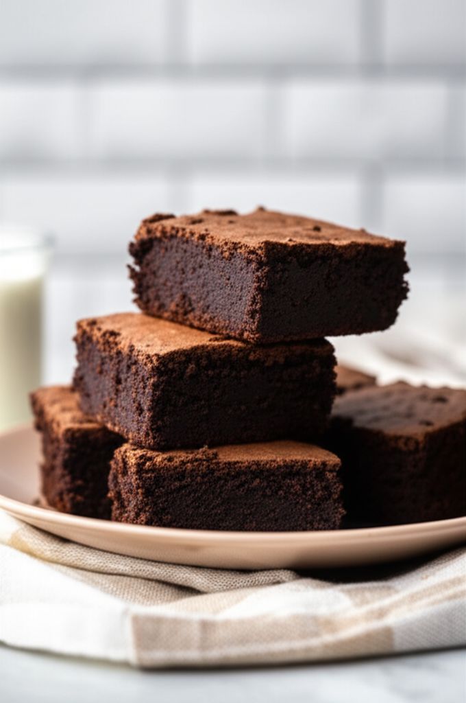 Triple Chocolate Tofu Brownies
