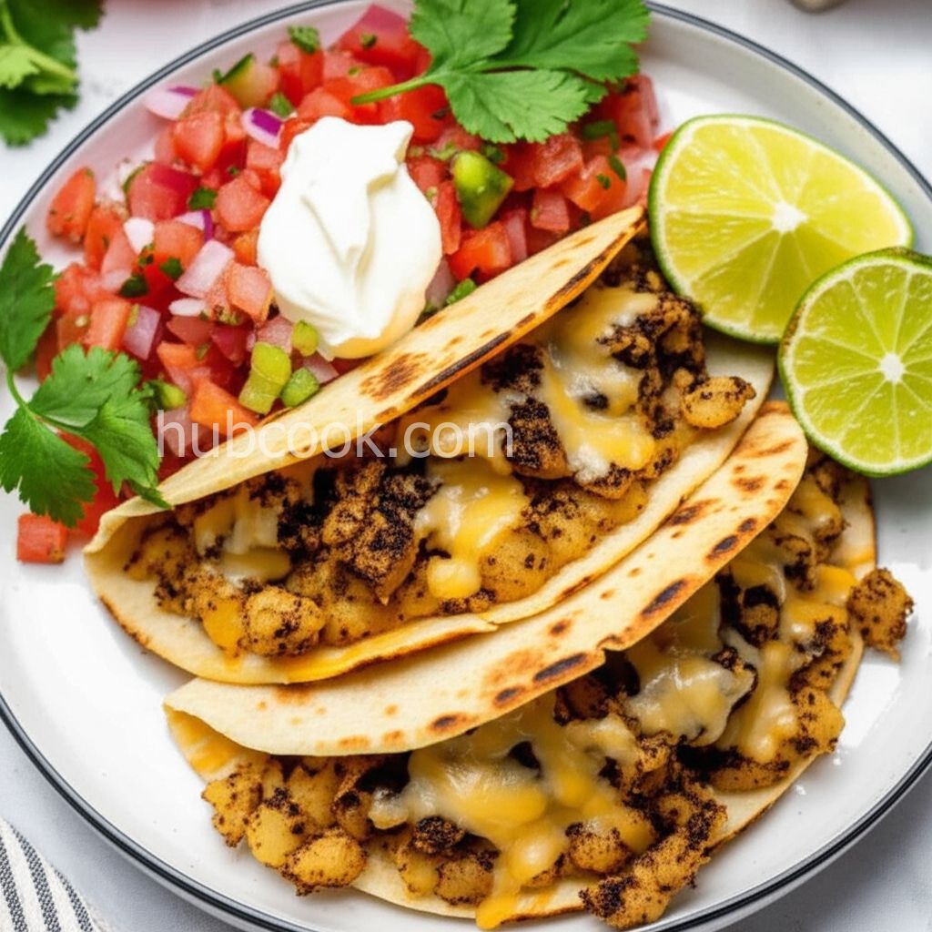 Truffle Cheese and Potato Tacos
