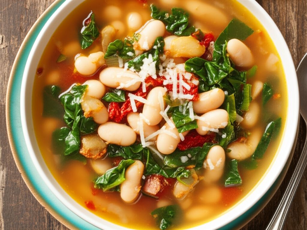 Tuscan Chard and Cannellini Bean Soup