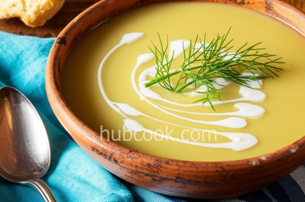 Vegetarian Cream of Fennel Soup