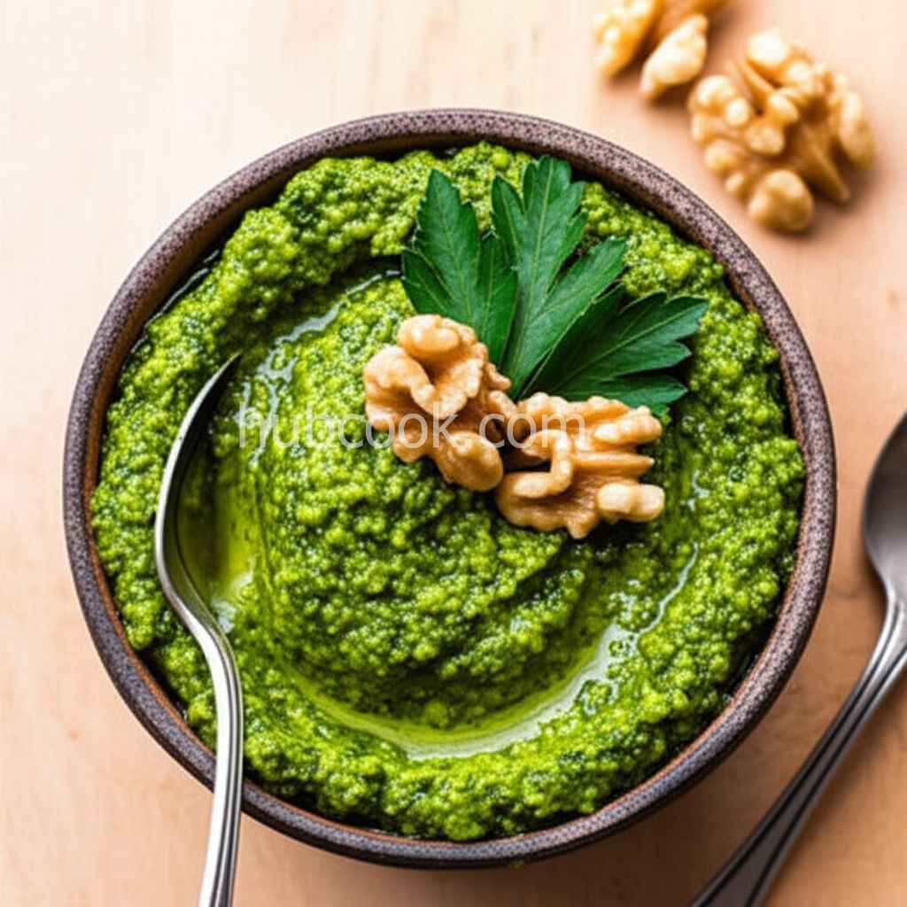 Walnut and Parsley Pesto