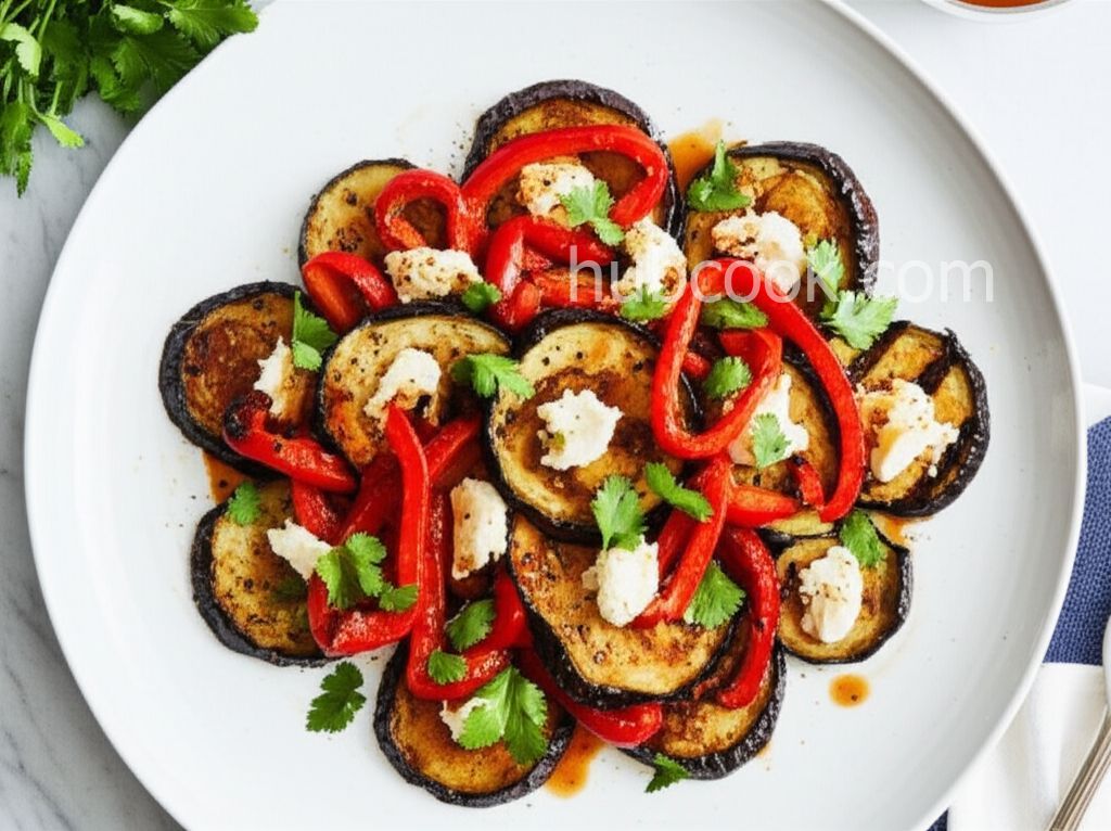 Warm Eggplant Salad