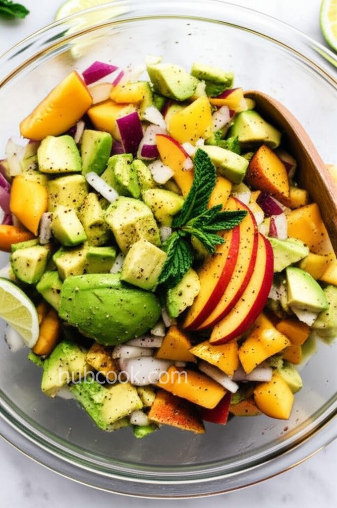 Avocado and Fruit Salad