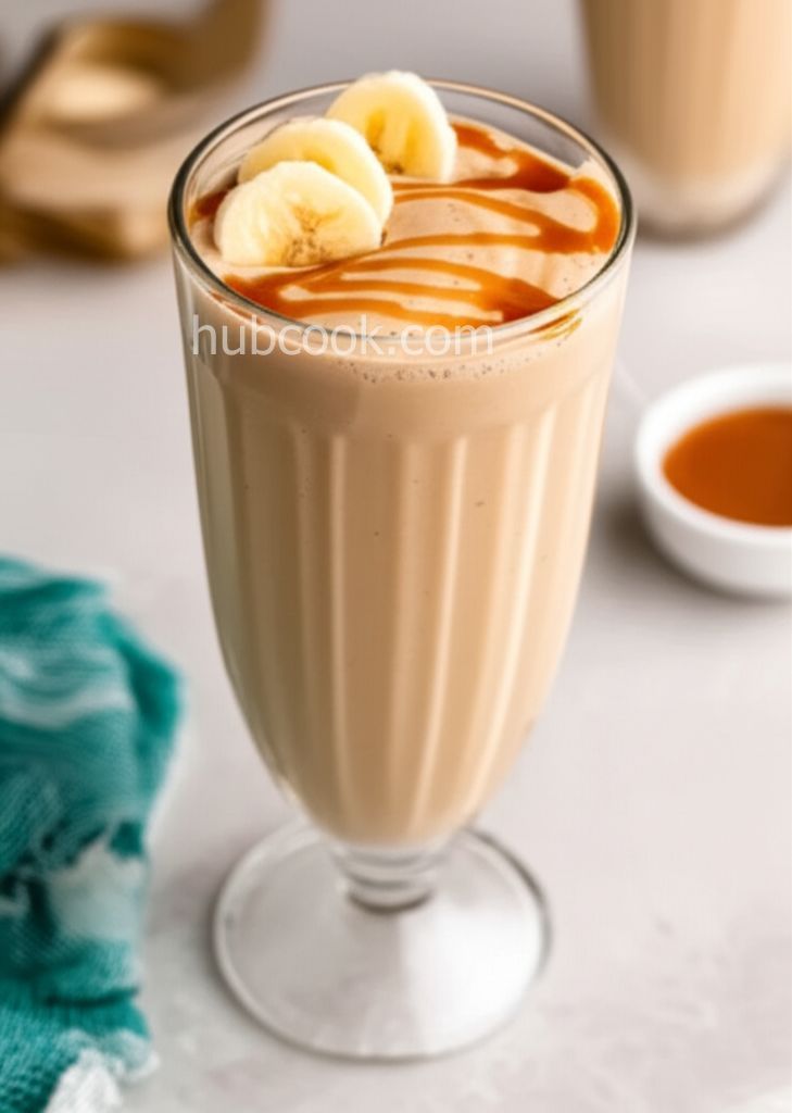 Banana Caramel Kefir Smoothie