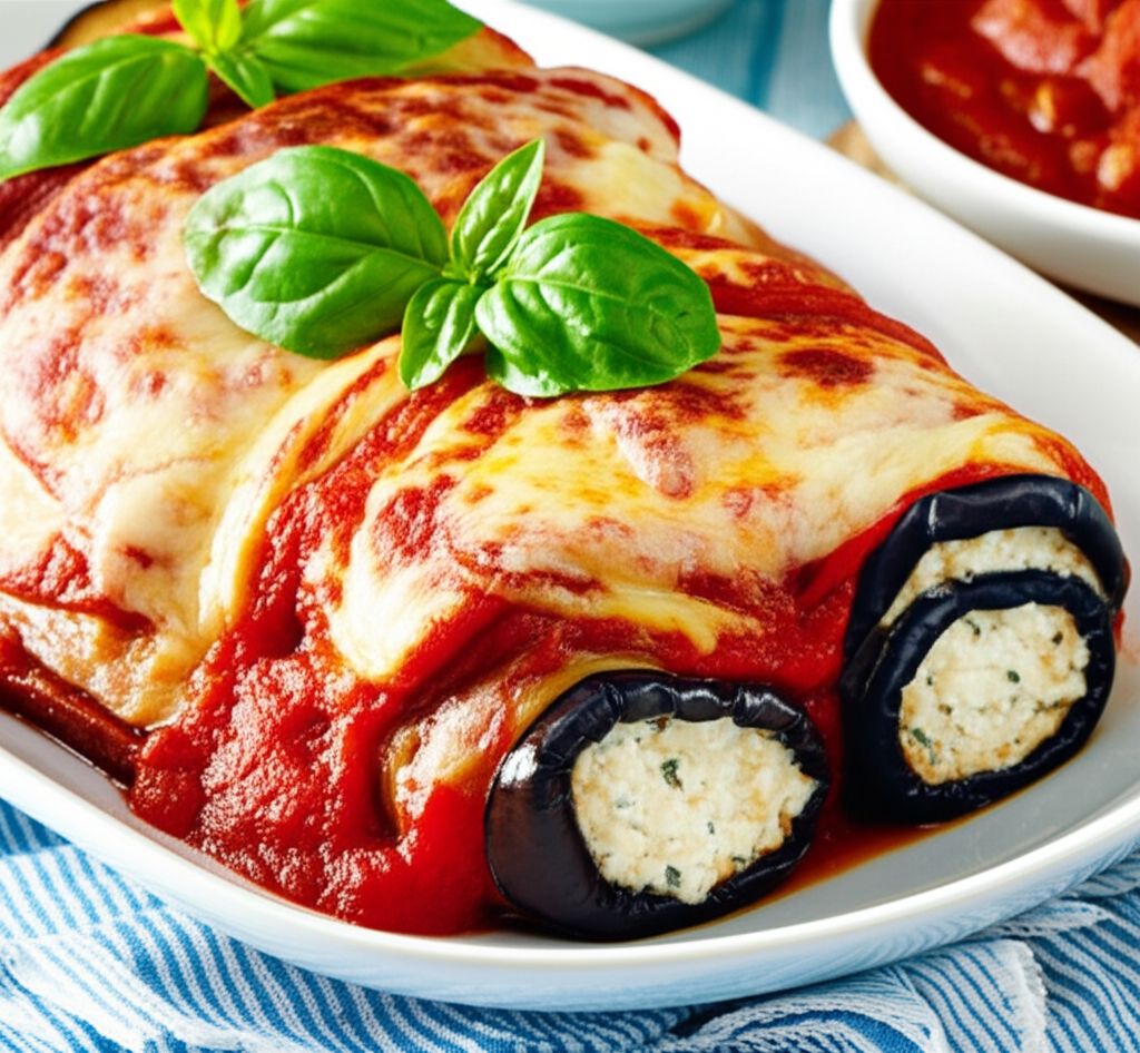 Breaded Eggplant Rollatini