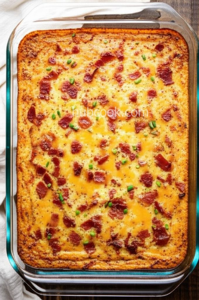 Breakfast Casserole with Bacon