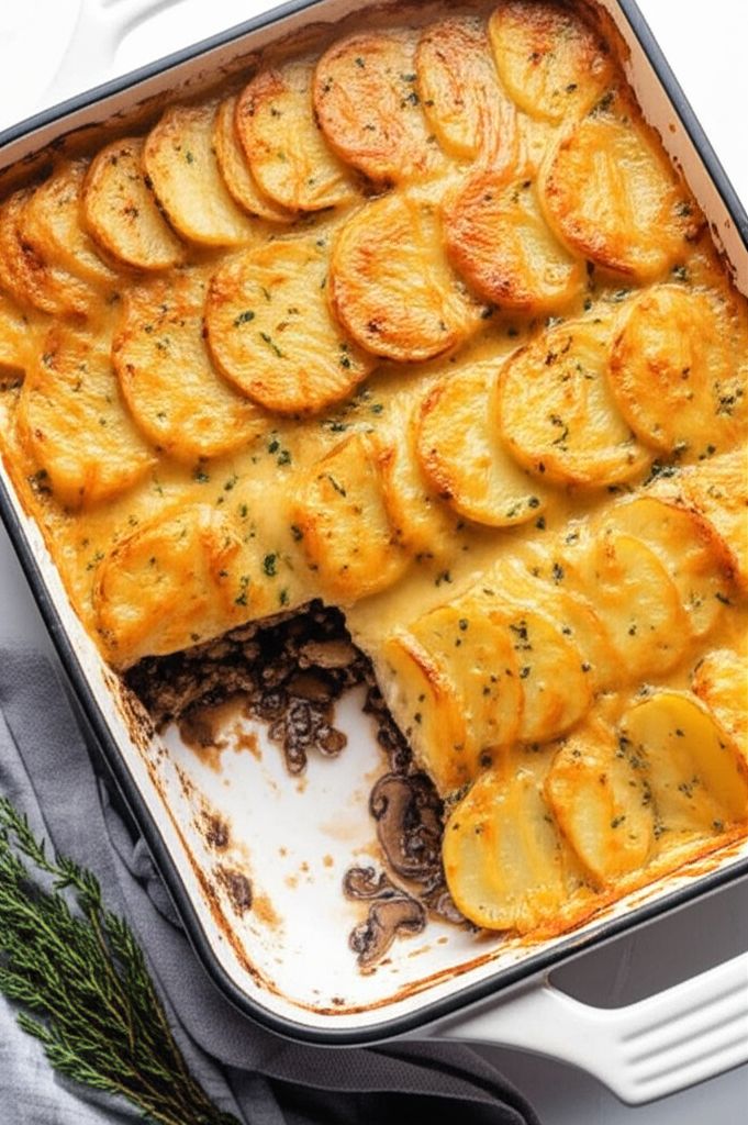 Chef John's Truffled Potato Gratin