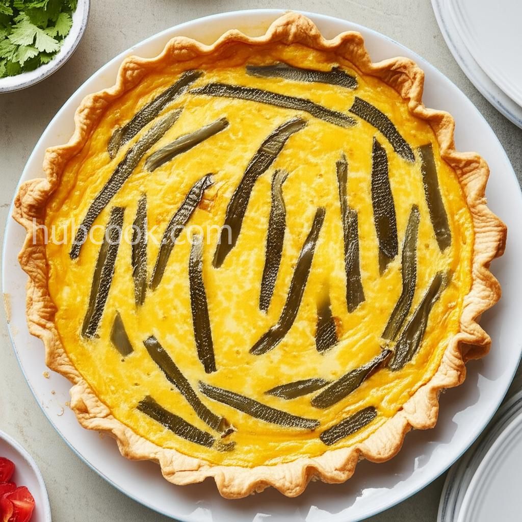 Chile Verde Quiche