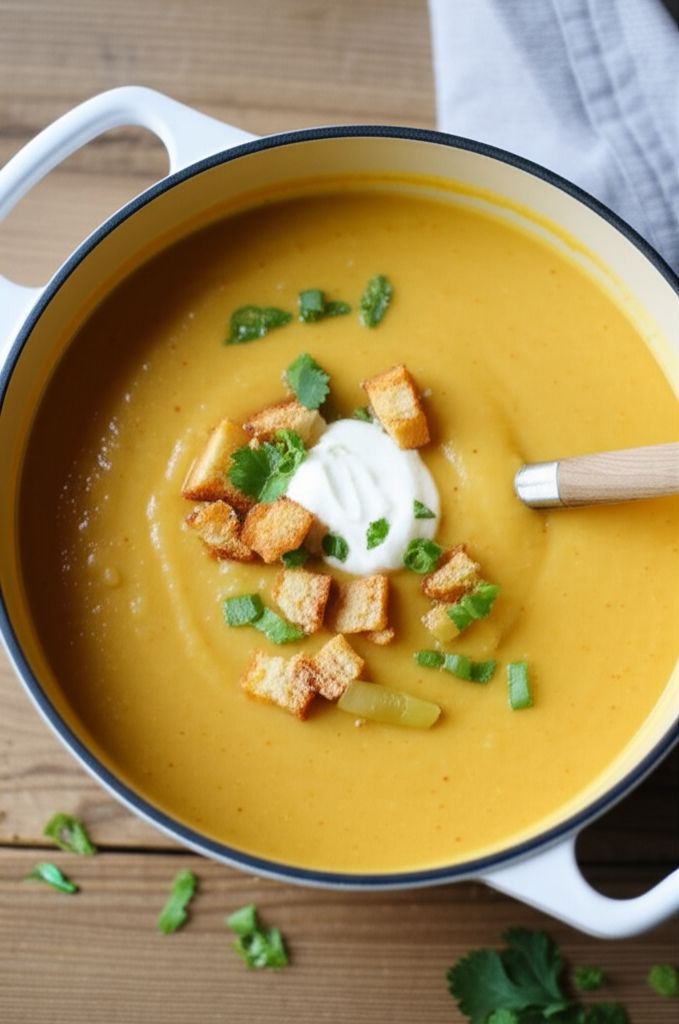 Chipotle Leek and Potato Soup