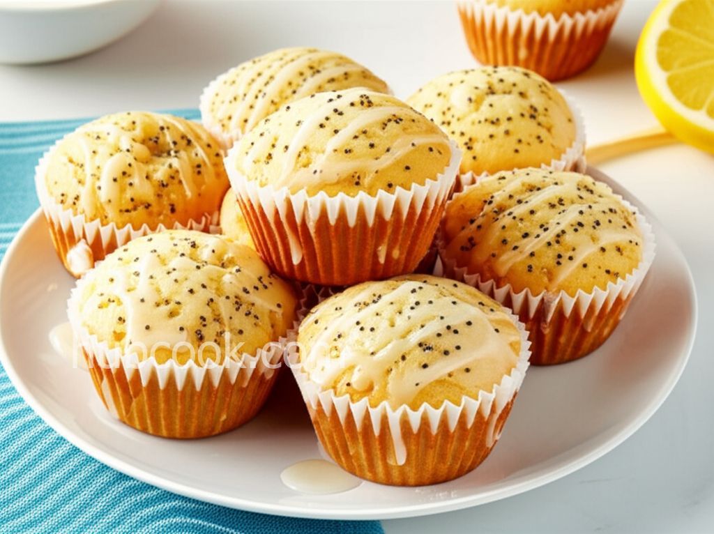 Easy Lemon Poppy Seed Muffins