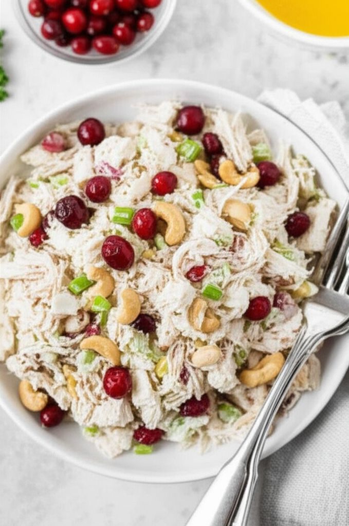 Festive Fall Turkey Salad