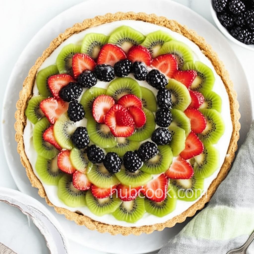 Fresh Fruit Tart with Mascarpone