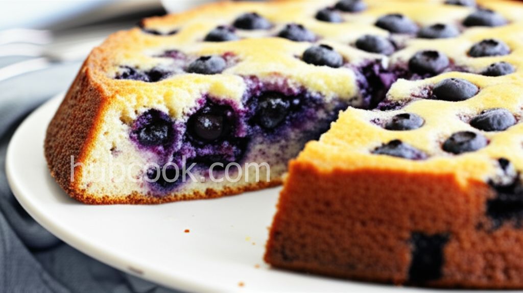 Gluten-Free Blueberry Cake