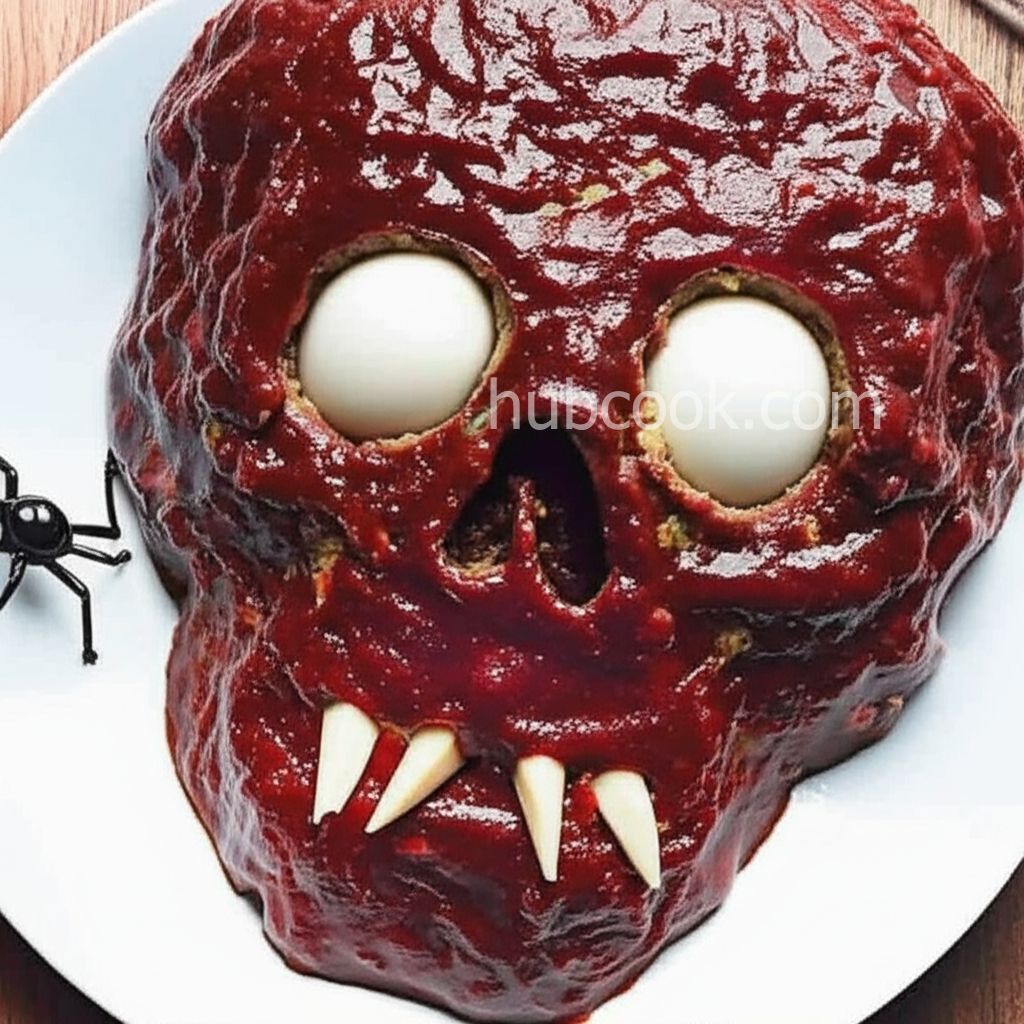 Halloween Zombie Meatloaf