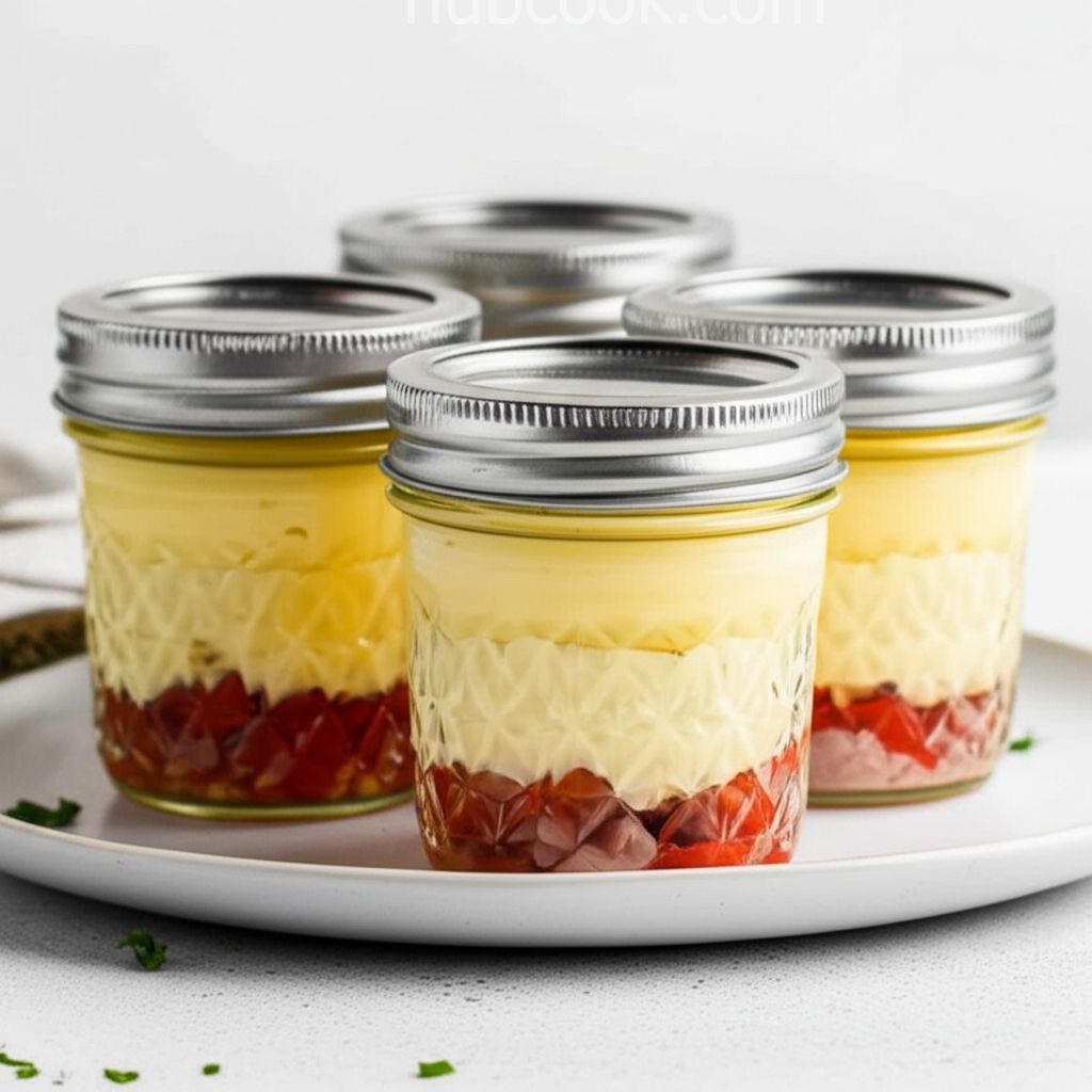 Ham and Cheddar Sous Vide Egg Bites