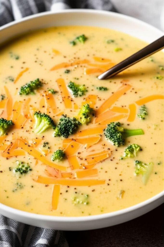 Keto Broccoli Cheddar Soup
