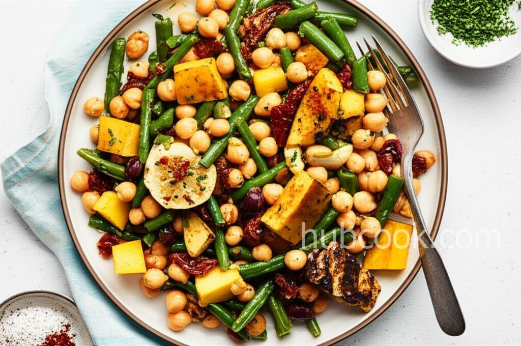 Mediterranean Chickpea Pasta Salad