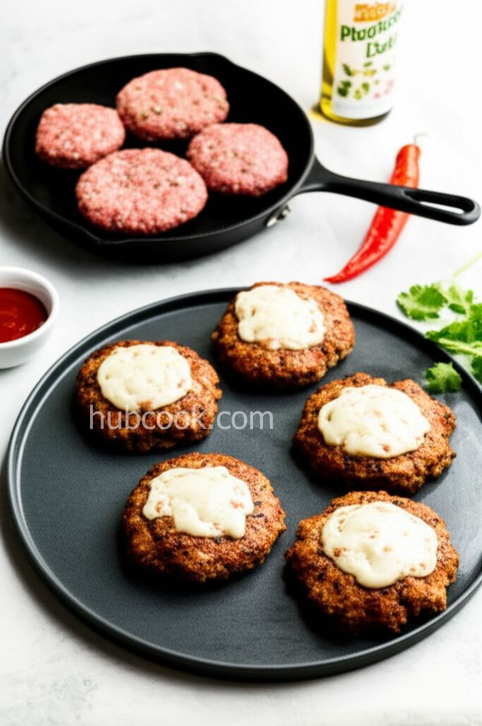 Mozzarella-Stuffed Turkey Burgers