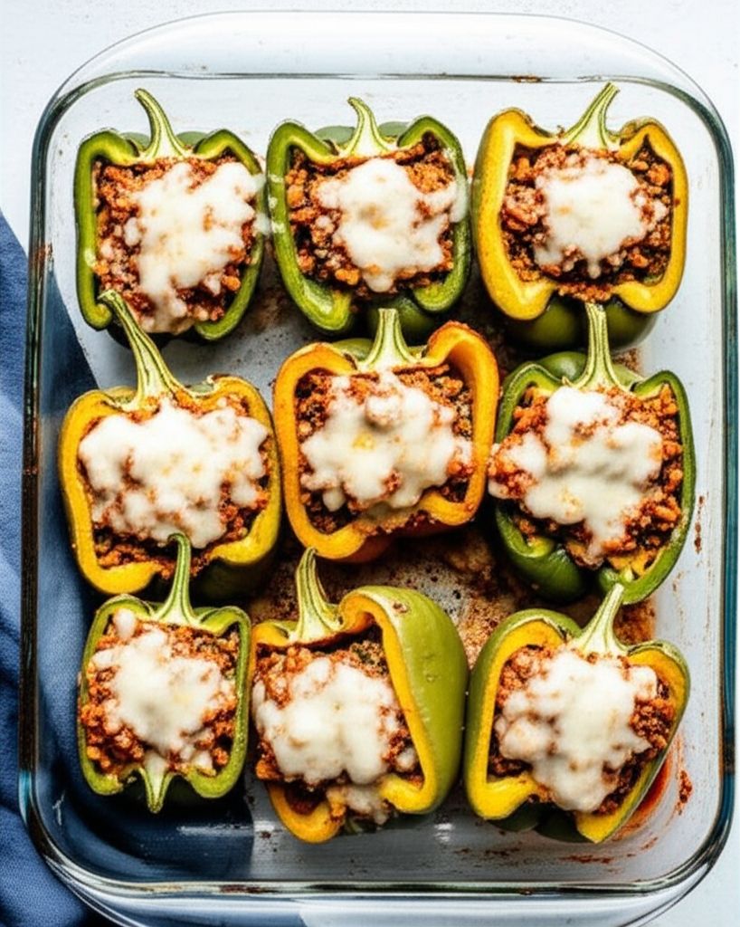 My Favorite Stuffed Green Peppers