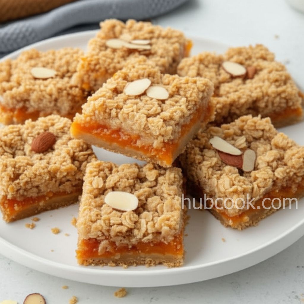 Oatmeal Apricot Squares