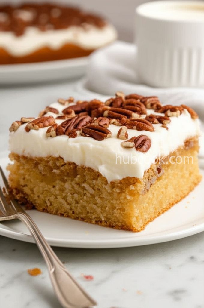 Pineapple and Pecan Cake